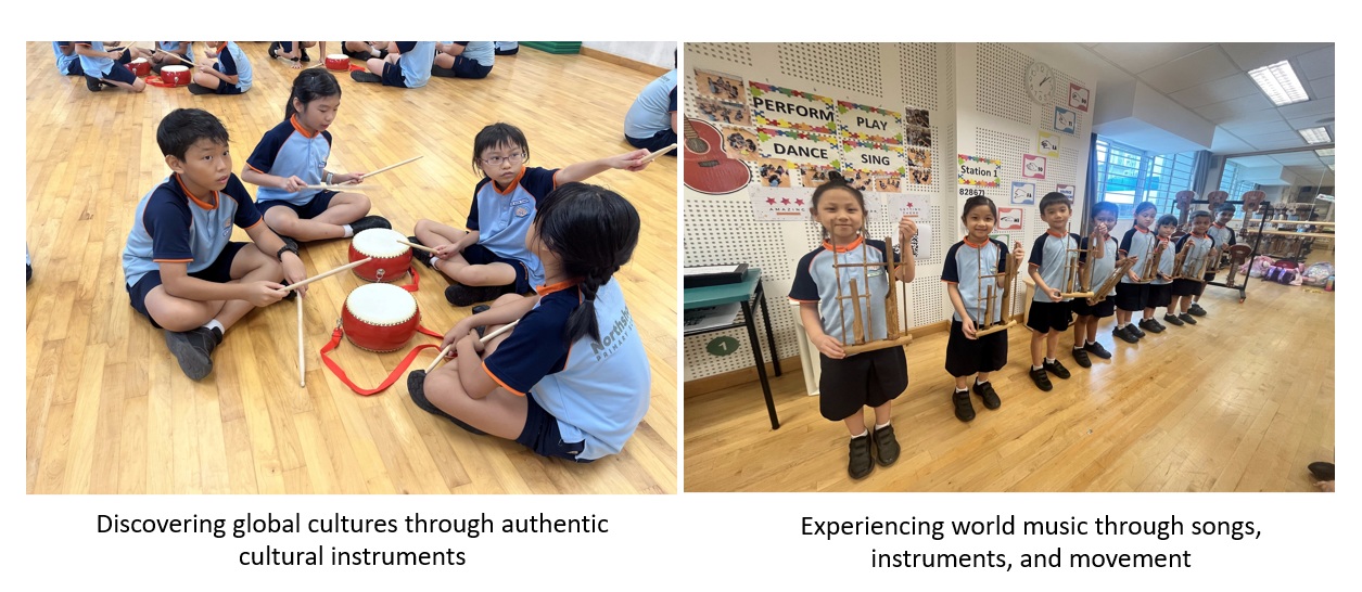 -Discovering global cultures through authentic cultural instruments