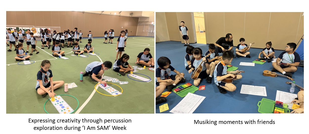 Expressing creativity through during ‘I Am SAM’ Week